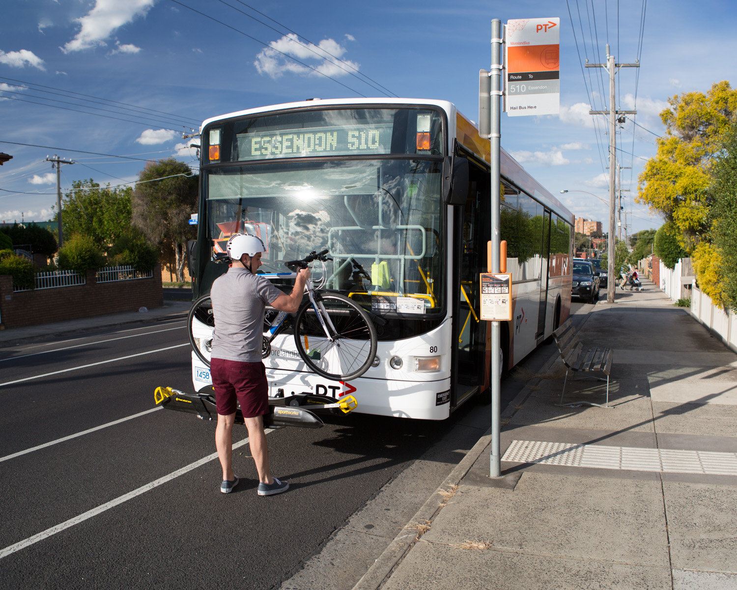 bus bike rack